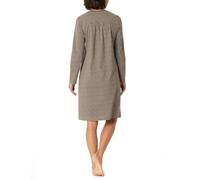 Schiesser Damen Nachthemd Langarm 100% Baumwolle Sleepshirt Bigshirt 100 cm Länge - Nightwear
