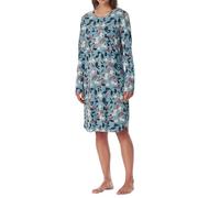 Schiesser Damen Nachthemd Sleepshirt 1/1 Langarm ca. 100cm - 182018, Größe Damen:38, Farbe:Mehrfarbig 2