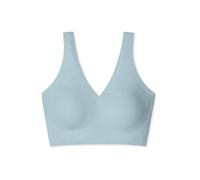 Schiesser Damen nahtloses Bustier mit herausnehmbaren Pads - Invisible Soft, Bluebird_170364, 36