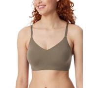 Schiesser Bustier Mikrofaser herausnehmbare Pads taupe - Invisible Soft für Damen 36