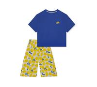 Schiesser Pyjama aus Modal-Mix mit 3/4-Arm in Royal, Größe 44