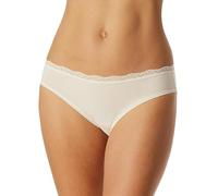 Schiesser Damen Rio-Slip Unique Cotton Spitze Off-White Größe 44