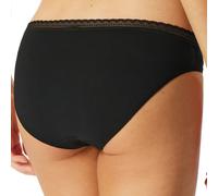 SCHIESSER Damen Rio-Slips, 6er Pack - 6Pack Rio Slip, Stretch Cotton, uni Schwarz M