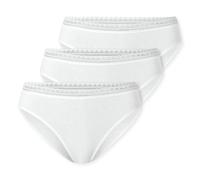 Rio-Slips 3er-Pack Spitze weiß - Modern Multipacks 40