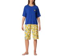 Schiesser Pyjama aus Modal-Mix mit 3/4-Arm in Royal, Größe 40