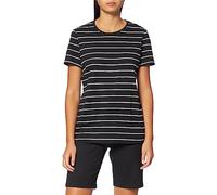 Schiesser Schlafanzug Damen schwarz, 36