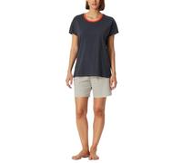 Schiesser Damen Schlafanzug Kurze Hose Kurzarm - Casual Essentials