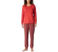Schiesser Pyjama Damen rot, 38