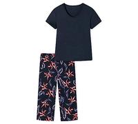 Schiesser Damen Schlafanzug Set 3/4 lang kurz Baumwolle Modal - Nightwear