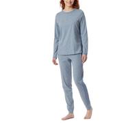 Schiesser Damen Schlafanzug Set lang weiche Baumwolle - Nightwear