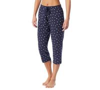 Schiesser Damen Schlafhose 3/4-lang Baumwolle Stretch Single-Jersey-Qualität - Mix + Relax