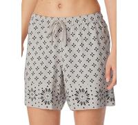 Hose kurz Ikat-Muster grau-jaspe - Mix+Relax 34