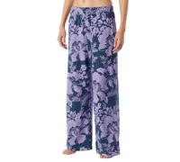 Schiesser Damen Schiesser Damen Schlafhose Lang Baumwolle Stretch Single-Jersey-qualität Gemustert - Mix + Relax Pyjamaunterteil (1er Pack)