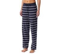 Hose lang Streifen dunkelblau - Mix+Relax 44
