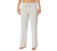 Schiesser Damen Schlafhose lang mit Bündchen Baumwolle Stretch - Mix + Relax, Jade_182056, 34