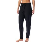 Pyjamahose SCHIESSER "Mix + Relax", Damen, Gr. 42, N-Gr, 000, schwarz, Single Jersey, Obermaterial: 95% Modal, 5% Elasthan, lang, Hosen Pyjamahose, weiche Single-Jersey Qulität, Gummizug (40182208-42)