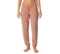 Schiesser Damen Schlafhose lang mit Bündchen Modal-Mix + Relax Pyjamaunterteil, pfirsich_182100, 36
