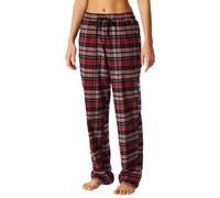 SCHIESSER Pyjama-Hose mit elastischem Bund und Tunnelzug in Rot, Größe 46