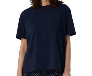 Schiesser Damen Schlafshirt Kurzarm Baumwolle - Mix + Relax