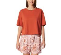 Shirt kurzarm Heavy Single Jersey terracotta - Mix+Relax 40