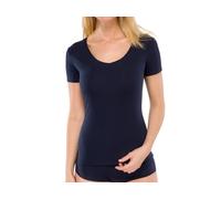 Schiesser Damen Shirt 1/2 Arm Naturschönheit (Farbe: nachtblau / Größe: 36)