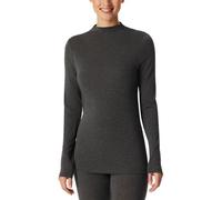 Rollkragenshirt SCHIESSER "Premium Warming", Damen, Gr. 38, dunkelgrau, gem., Single Jersey, Obermaterial: 85% Lyocell, 10% Wolle, 5% Elasthan, casual, figurbetont hüftbedeckend, ohne Ausschnitt, Lang