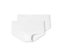 Schiesser Damen Shorts 2er Pack Doppelpack 95/5-174386 | Besonders flache Nähte und supersofter Bund Optimaler Komfort Seidigweiche, elastische Single-Jersey-Qualität