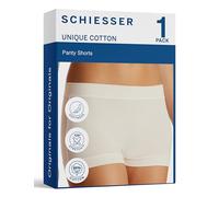 Schiesser Unique Cotton Boyshort Elfenbein Baumwolle Medium Damen