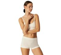 Schiesser Unique Cotton Boyshort Elfenbein Baumwolle Medium Damen