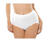Schiesser Damen Taillenslip Luxury Weiß Größe 44