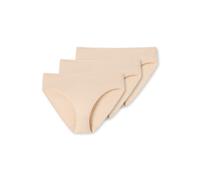 Schiesser Damen Slip Cotton Essentials 3er Pack (Größe: 42 / Farbe: nude)