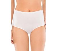 Schiesser Damen Slip Maxi, 2er Pack, Gr. 46, Schwarz (schwarz 000)