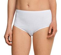 Schiesser Damen Slip Midi, 2er Pack, Gr. 44, Weiß (Weiss 100)