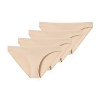 Schiesser Damen Slip Mini 2er Pack Doppelpack 95/5-174294 | Besonders flache Nähte für höchsten Komfort Supersofter Bund für angenehmes Tragegefühl Seidigweiche Single-Jersey-Qualität