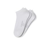 Schiesser Damen Sneaker 2er Pack Doppelpack 95/5-179827, Größe Damen:35/38, Farbe:weiss