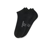 Schiesser Damen Sneaker 2er Pack Doppelpack 95/5-179827, Größe Damen:39/42, Farbe:schwarz