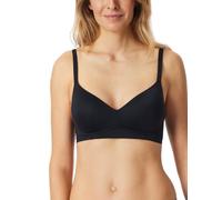 Schiesser Damen Soft-BH mit Schale und gleitenden Cups - Unique Micro, schwarz_181127, 80B