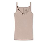 Schiesser Damen Spaghettitop braun 172722-300 - M