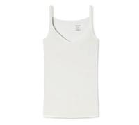 Schiesser Damen Spaghettitiop Top Personal Fit - 172722, Größe Damen:S, Farbe:naturweiss