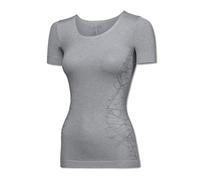 Schiesser Damen Sport Shirt 1/2 Thermounterwäsche - Oberteil, per pack Grau (silbergrau-mel. 210), 42 (Herstellergröße: 042)