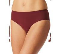 Slip SCHIESSER "Invisible Soft Lace", Damen, Gr. 36, burgund, Single Jersey, Obermaterial: 70% Polyamid, 30% Elasthan, körpernah, Unterhosen, Single Jersey, Lasercut-Abschlüsse, Spitzeneinsatz hinten