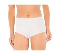 Schiesser Damen Maxi Cotton Essentials 2er Pack (Farbe: weiß / Größe: 36)