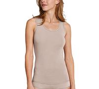 Schiesser Damen Tanktop - Personal Fit Unterhemd, Braun_147197, S EU