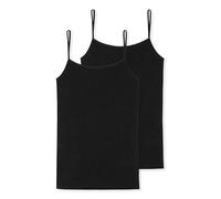 SCHIESSER - 2PACK Spaghettitop schwarz - Gr. - 42
