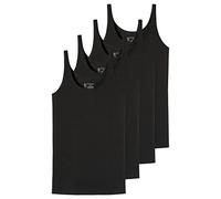 Schiesser Damen Top Trägertop 2er Pack Doppelpack 95/5-174389 | Bequeme Unterhemden für Frauen mit optimaler Passform Milde Baumwolle sorgt für hohen Komfort den ganzen Tag