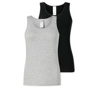 Schiesser Unterhemd Modern Multipacks Unterhemd Unterzieh-shirt Ärmellos, Träger-top Shirt Ärmellos für Damen - 40