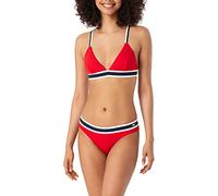 Schiesser Damen Triangle Bikini-Set, rot, XL