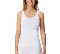 Schiesser Damen Unterhemd Trägertop Single Jersey-Unique Micro Baselayer-Shirt, Weiss_181424, 48
