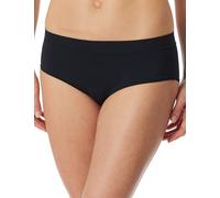 Schiesser Damen Unterwäsche Panty Single Jersey-Unique Micro Hipster-Höschen, schwarz_181422, 42