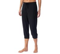 SCHIESSER - Hose 3/4 Bündchen schwarz - Gr. - 36